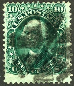 U.S. #89 USED CORNER CREASE