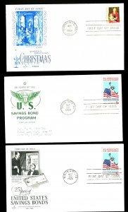 U.S. #1320, 1321 FIRST DAY COVERS
