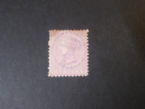 New Zealand 1874 QV Sc 51 SPECIMENT MH - scarce