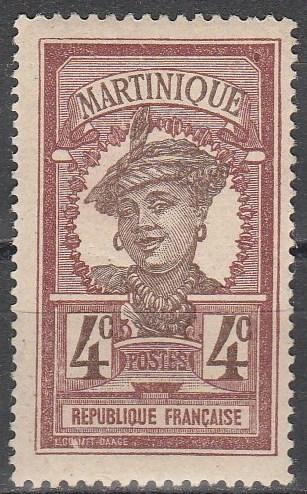 Martinique #64 MNH F-VF (V3314)