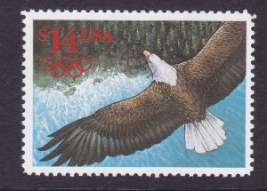 US 2542 MNH OG 1991 $14.00 Eagle in Flight Express Mail Issue Very Fine