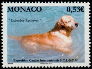 Monaco 2011 MNH Stamps Scott 2619 Dogs