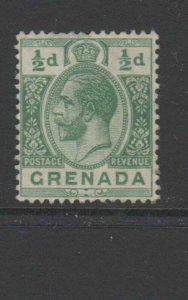 GRENADA #79 1913 1913 1/2p KING GEORGE V F-VF USED c