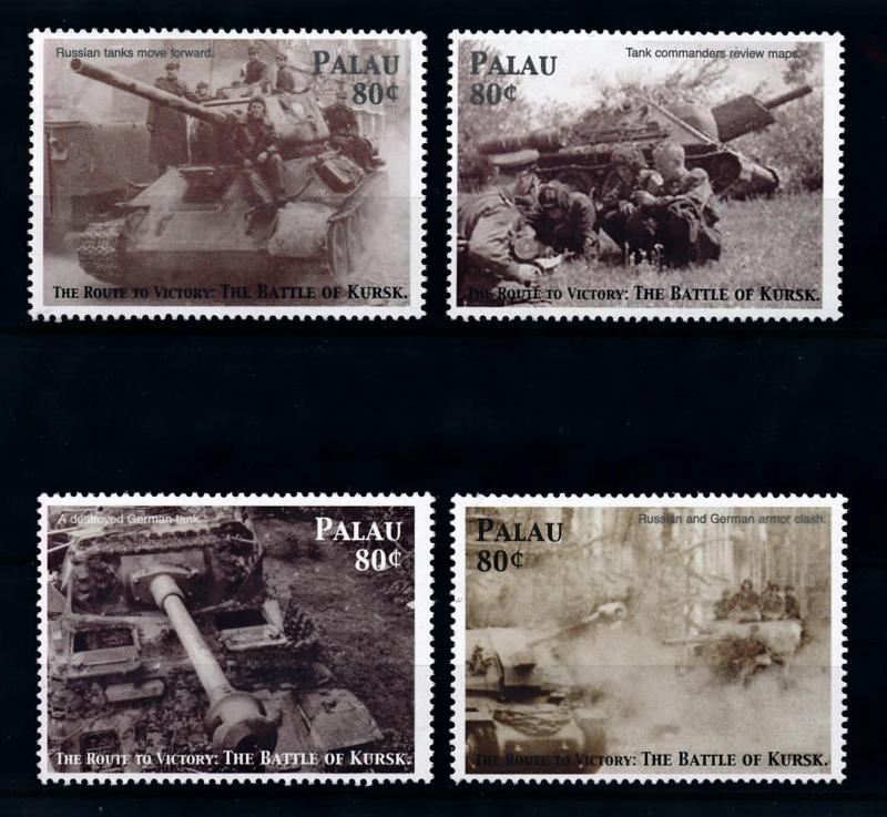 [76561] Palau 2005 World War II Battle of Kursk  MNH