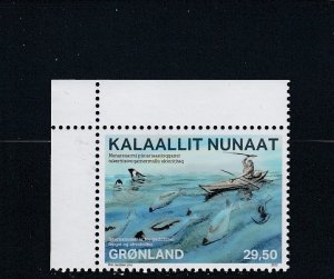 Greenland  Scott#  900  MNH  (2022 UN Int'l Year of Artisanal Fisheries)