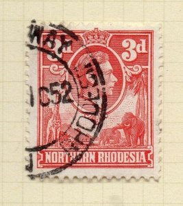 Northern Rhodesia 1938 Early Issue Fine Used 3d. NW-167041