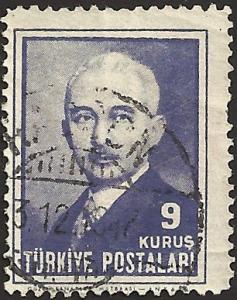 TURKEY - #937 - Used - SCV-0.25