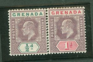 Grenada #48-49  Single (King)