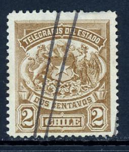 Chile Revenue Stamp 2Cent Used