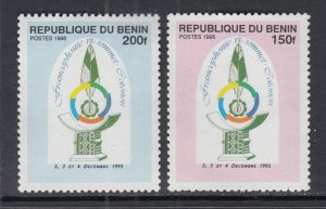 Benin 814-815 MNH VF