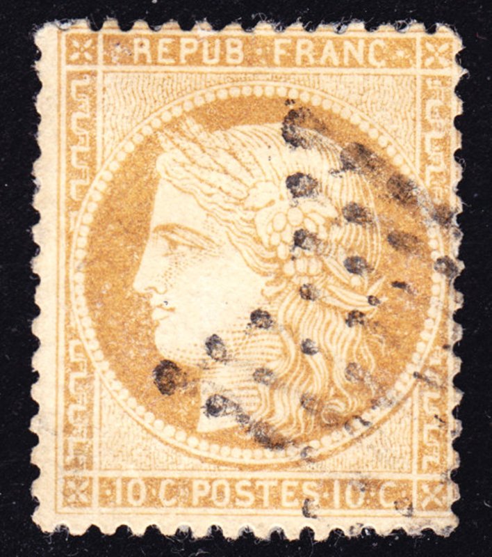 France Scott 54  F+  used.