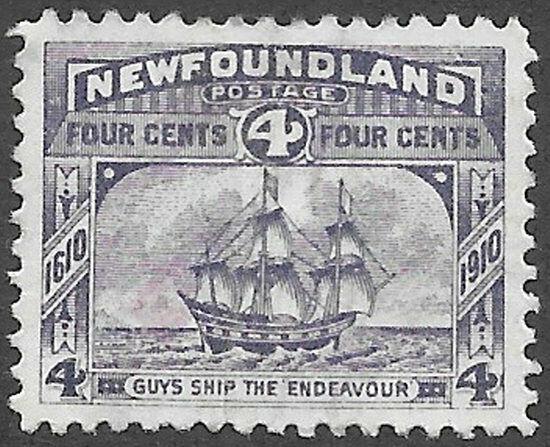 Newfoundland Scott Number 90 VF Used