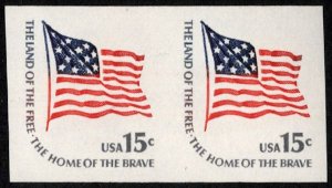 US #1618Cd SUPERB mint never hinged,  IMPERF PAIR, fresh error!