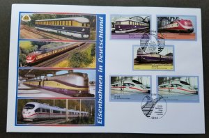 Germany Train 2006 Locomotive Railway Transport Vehicle (FDC) *diff PMK