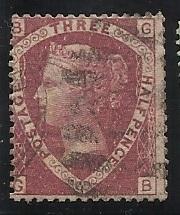 GB SC #32  3 1/2p Used See scan for perfs, margins, cancel