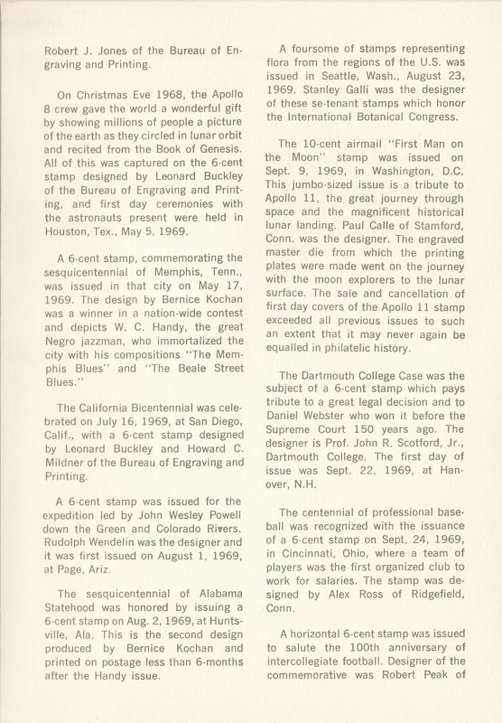 1969 USPS Special Issues Yearbook