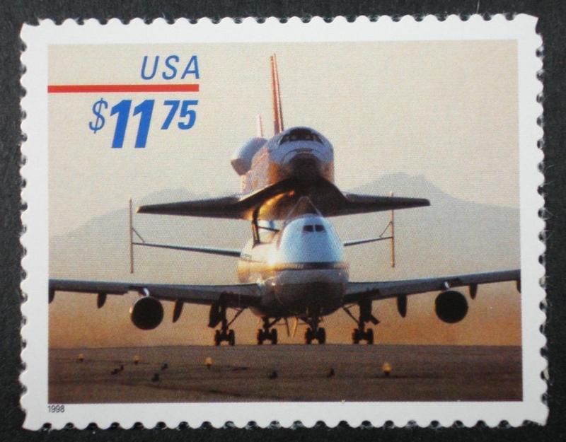 US Stamp Scott# 3262 Piggyback Space Shuttle 1998