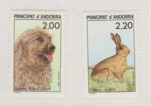 Andorra - French Scott #367-368 Stamp  - Mint Set