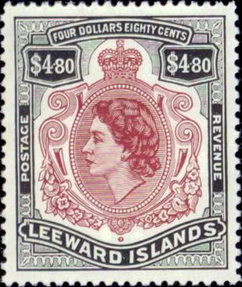 Leeward Islands 147 mnh