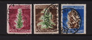 Italy - #544-46 V.F. Used, cat. $ 29.00