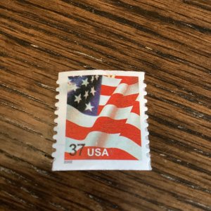 Scott#3632-37c Flag-2002 MNH-S/A Single-US