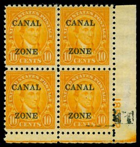 CANAL ZONE 99  Mint (ID # 72037)