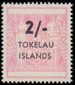 Tokelau #6-8, Complete Set(3), 1966, Never Hinged