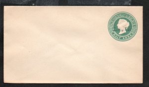 Zanzibar Envelope B1a Mint