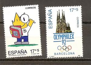 Spain B200-201 MNH