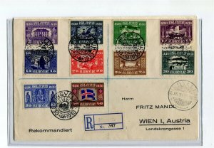 Iceland #152-166, C1 - 1930 Parliament Building Issue on 2 covers cv$1,352.00