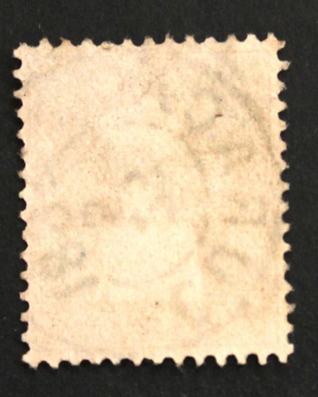 Stamp Netherlands Antilles Sc# 22 Early Use SON Curacao 1893 Cancel