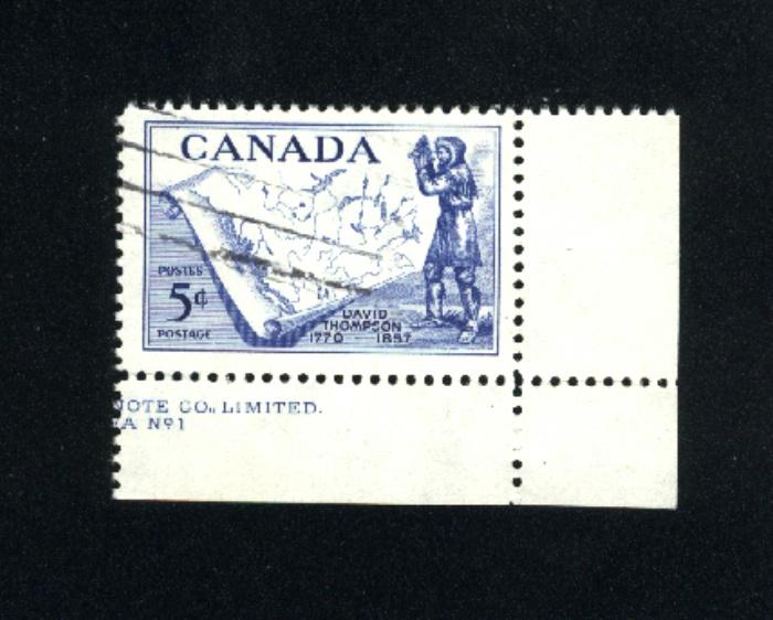 Canada  370  -2   used VF PD 1957