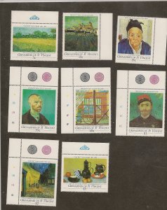 St. Vincent Grenadines  Van Gogh  Paintings   MNH