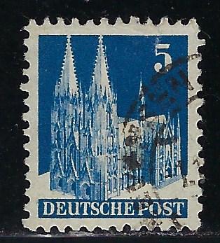 Germany AM Post Scott # 636, used