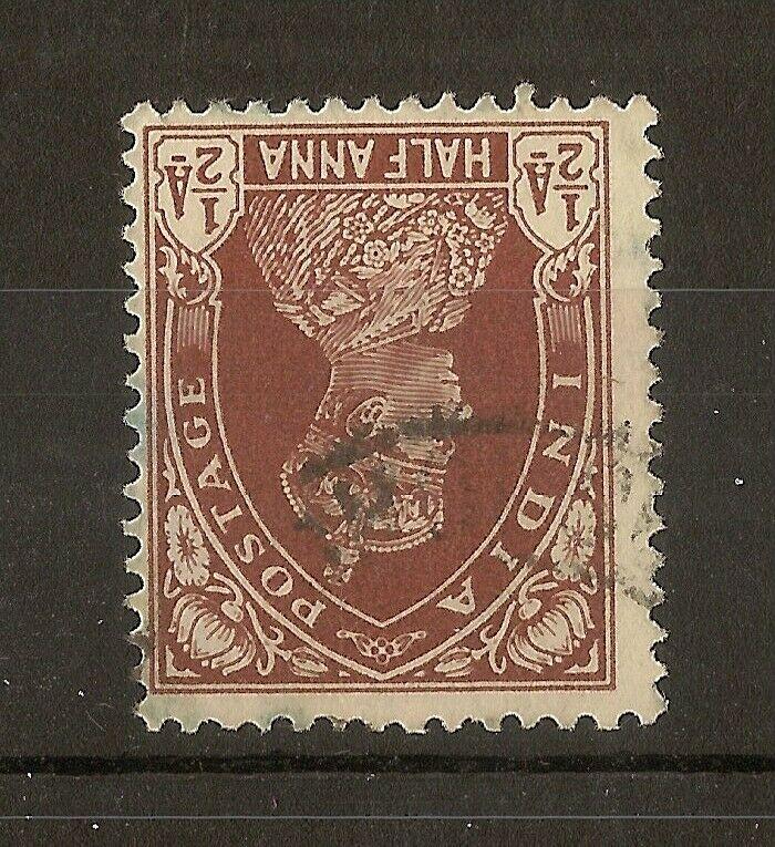 India 1937 0.5A Inverted Watermark SG248A Fine Used Cat£250