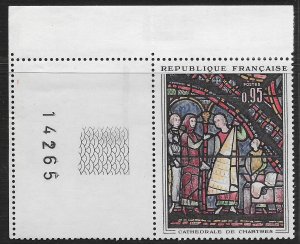 France #1077 85c The Fur Merchants Window, Chartres Cathedral ~ MNH