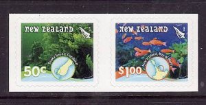 New Zealand-Sc#2166-7-unused NH set-Reefs-Self-Adhesives-2008-