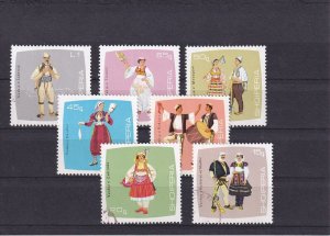 SA24d Albania 1967 Traditional Costumes used stamps