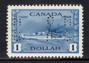 Canada O9-262 Perfin VF MNH