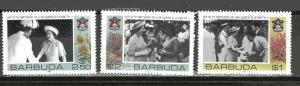 Barbuda 779-781 MNH