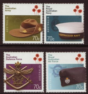 2014   AUSTRALIA  -  SG:4270/73  - DEFENCE FORCE  - UNMOUNTED MINT GUMMED SET