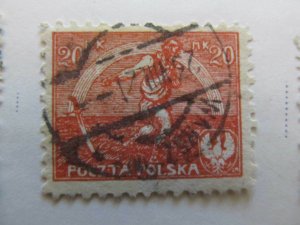 Polen Polska Poland Poland 1921 20m fine used stamp A13P7F150-