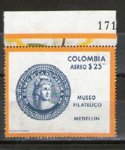 Colombia C635 used single from ss