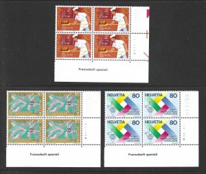 Switzerland 757-759  MNH   SC $12.40