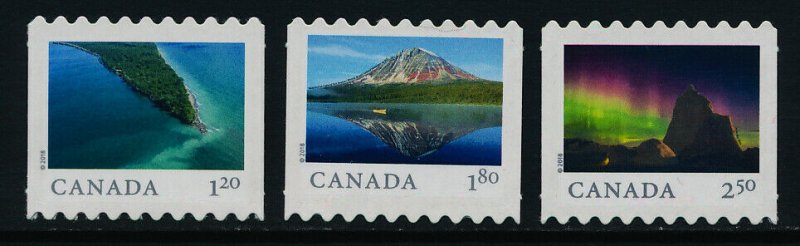 Canada 3067iii-9iii MNH Far & wide, Point Pelee National Part, Arctic Bay