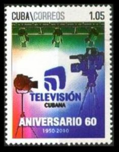CUBA Sc# 5179  CUBAN TELEVISION broadcasting actors 2010  MNH mint