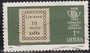 Lithuania #471 Used