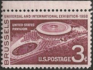 # 1104 MINT NEVER HINGED BRUSSELS EXHIBITION