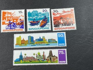 SINGAPORE # 133-137--MINT NEVER/HINGED-----COMPLETE SET-----1971