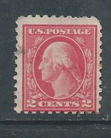 Scott # 425  used Washington  Franklin  Issue  1914